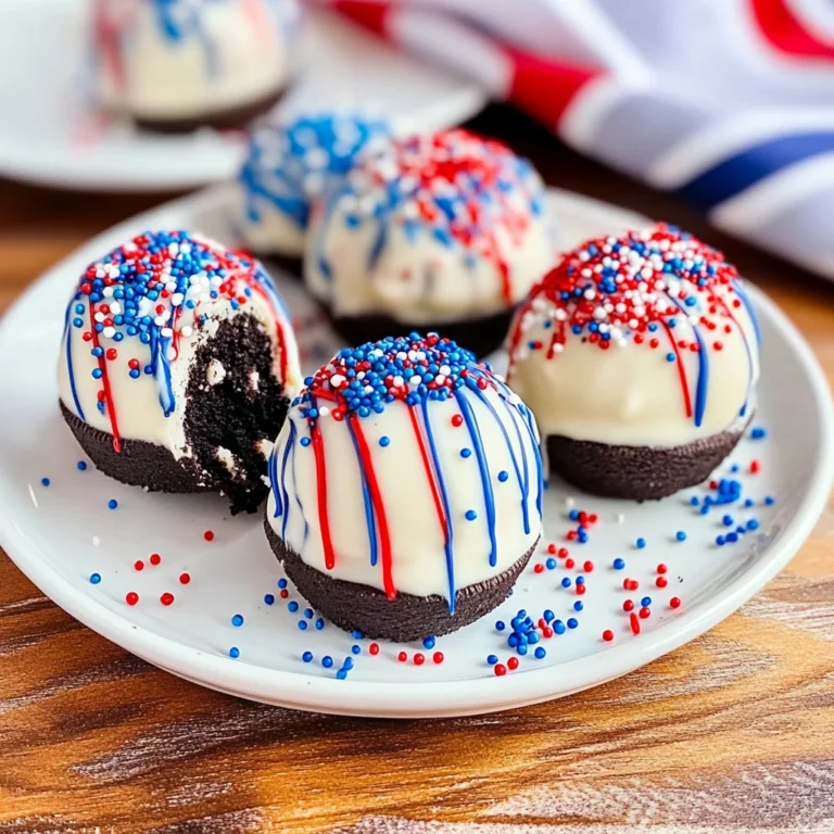 4th of July Truffles