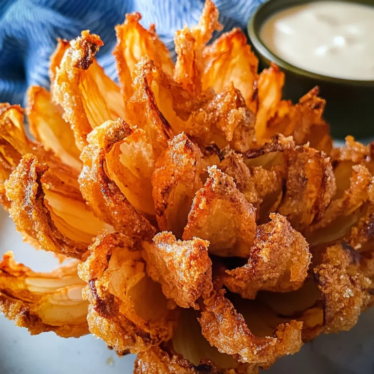 Air Fryer Blooming Onion