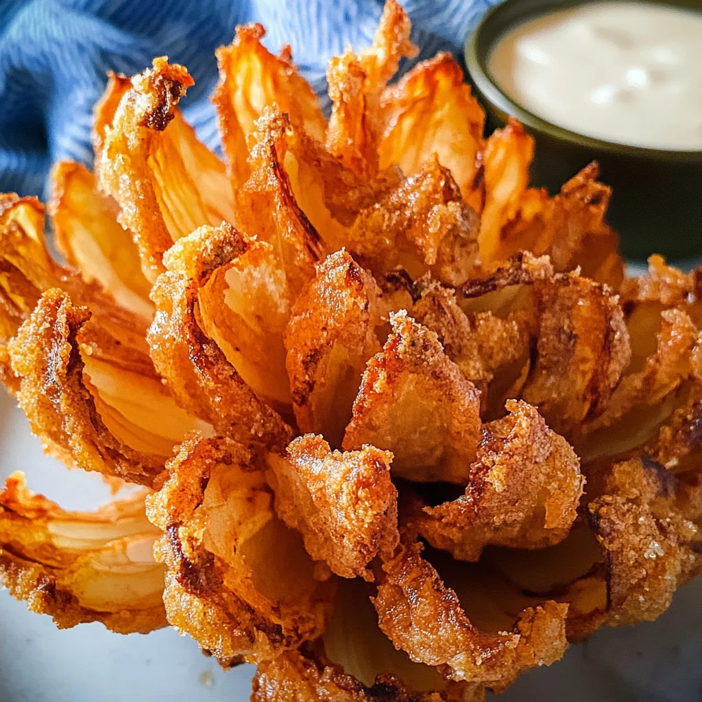 Air Fryer Blooming Onion