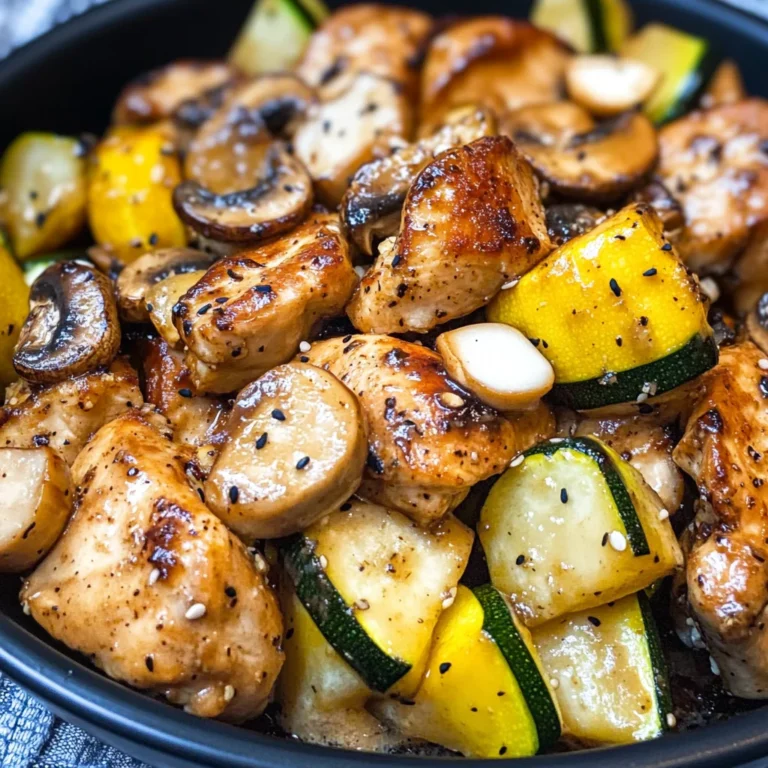 Air Fryer Hibachi Chicken & Vegetables