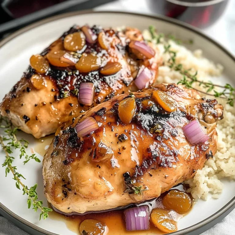 Apricot- Balsamic Chicken
