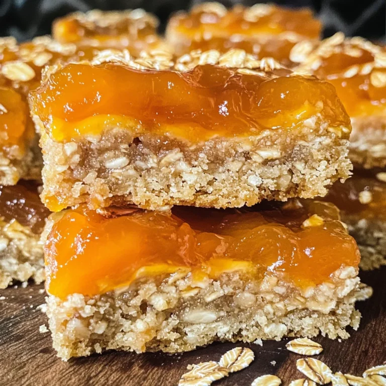 Apricot Oatmeal Bars