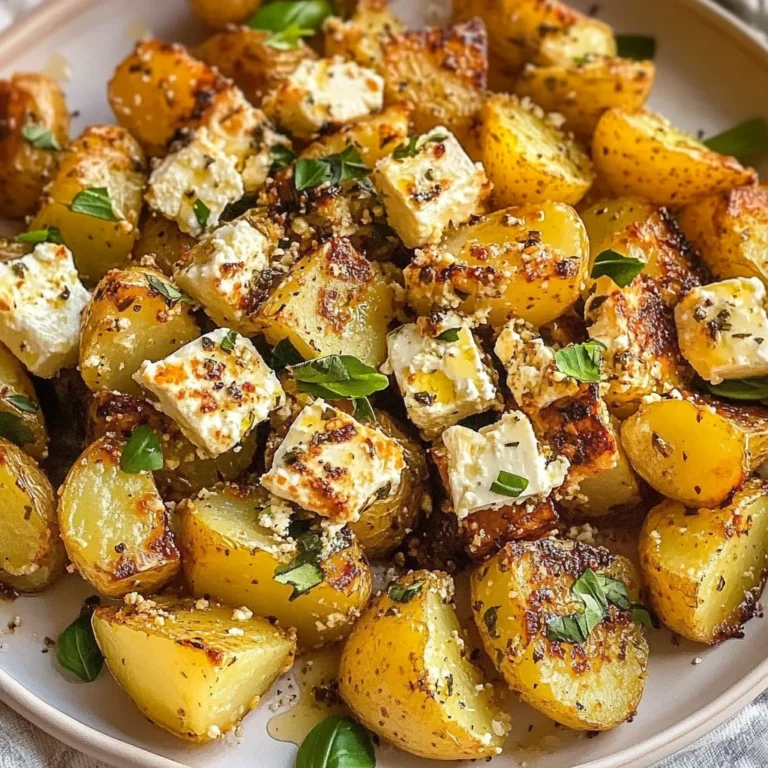Baked Feta Potatoes