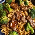 Beef and Broccoli Ramen Stir Fry