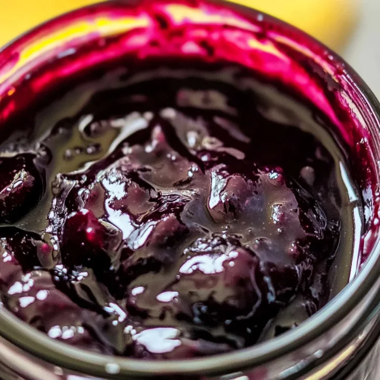 Blueberry Jam Recipe