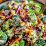 Broccoli Salad with Turkey Bacon Recipe