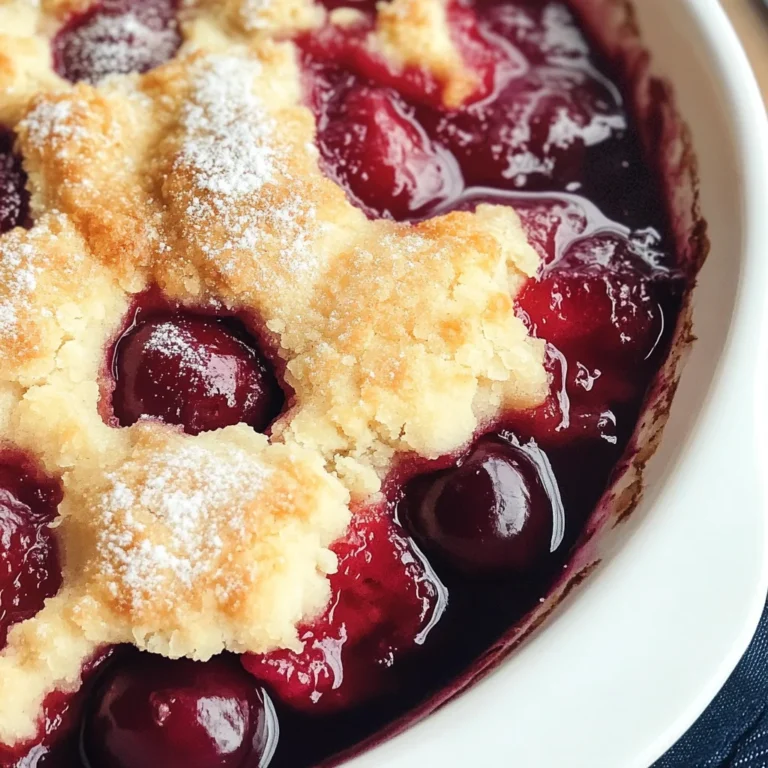Cherry Cobbler
