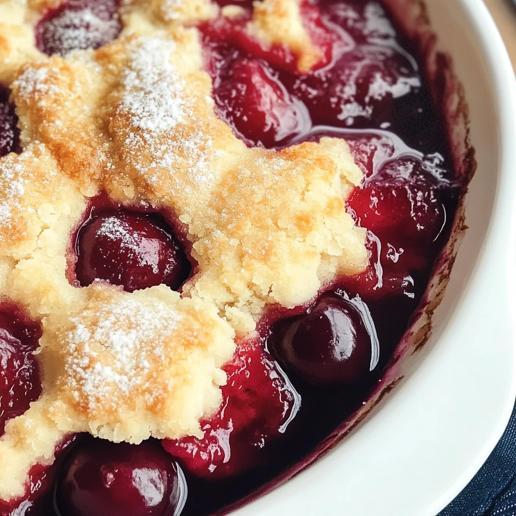 Cherry Cobbler