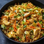 Chicken Chow Mein with the Best Chow Mein Sauce