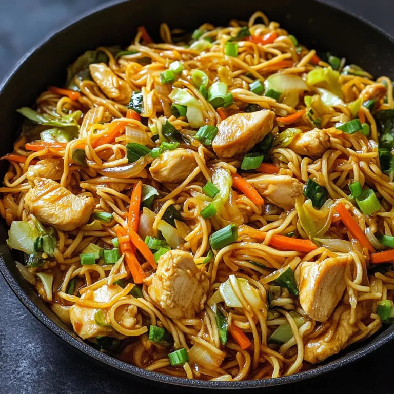 Chicken Chow Mein with the Best Chow Mein Sauce