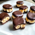 Chocolate Peanut Butter Banana Bites