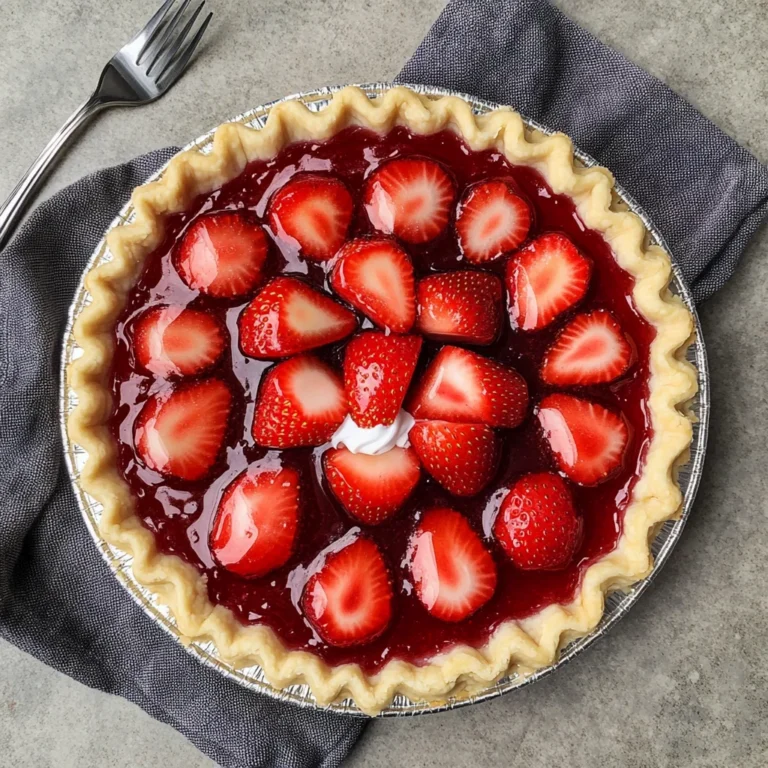 Copycat Frisch's Big Boy Fresh Strawberry Pie