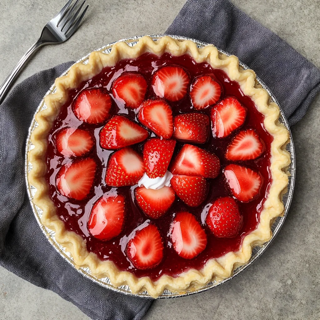Copycat Frisch's Big Boy Fresh Strawberry Pie