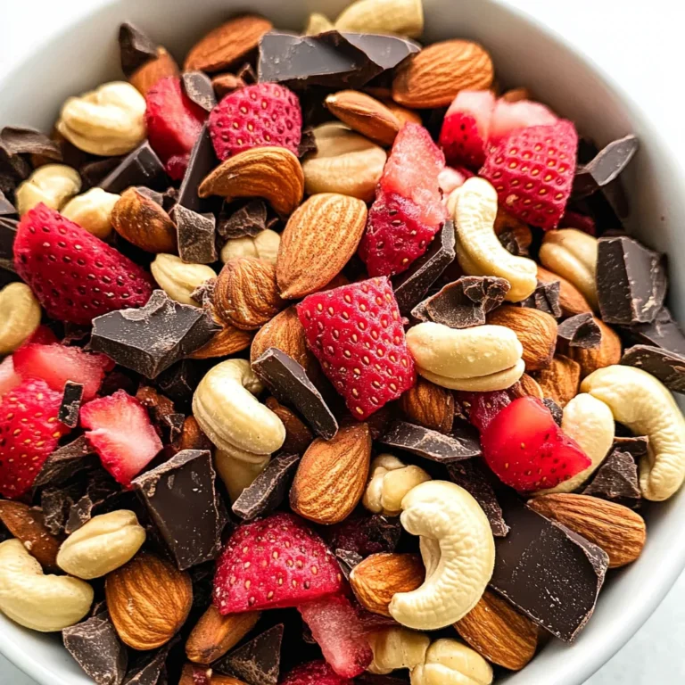 Dark Chocolate Trail Mix Recipe {Heart Healthy}