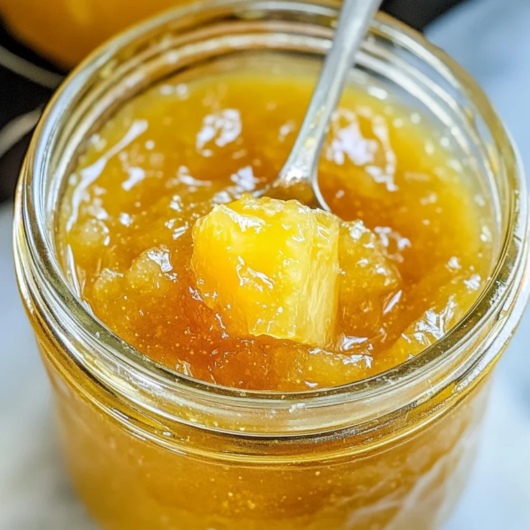 Easy Pineapple Jam Recipe