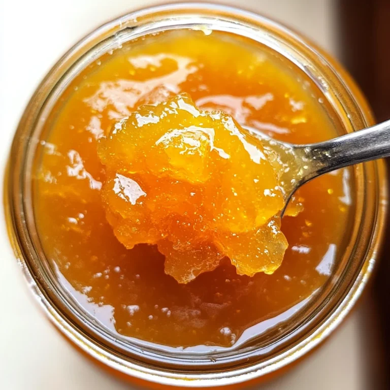 French Peach Jam Recipe