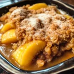 Fresh Peach Crisp Recipe (without Oats)