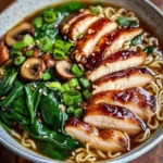 Ginger Glazed Chicken Ramen