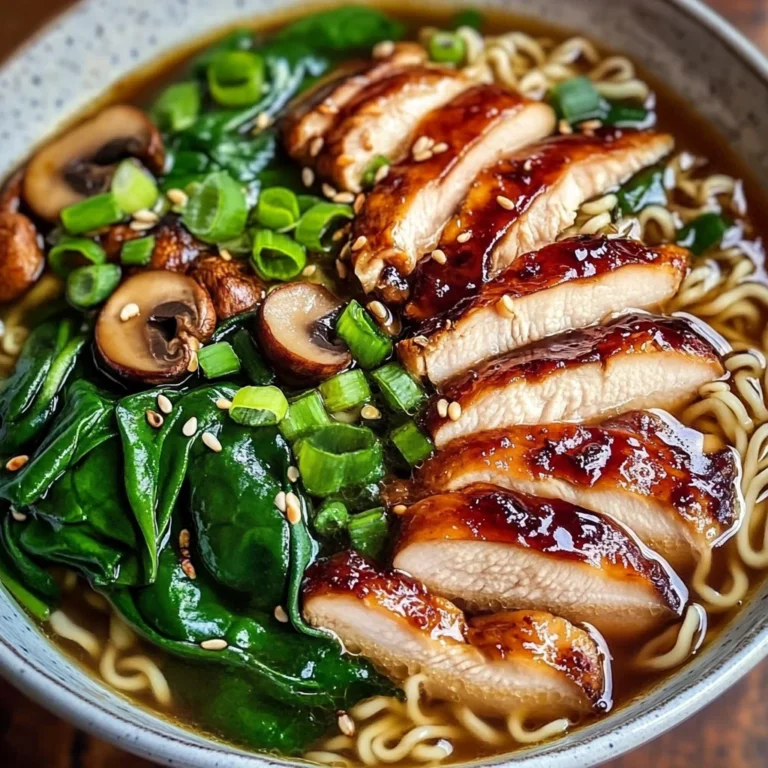 Ginger Glazed Chicken Ramen