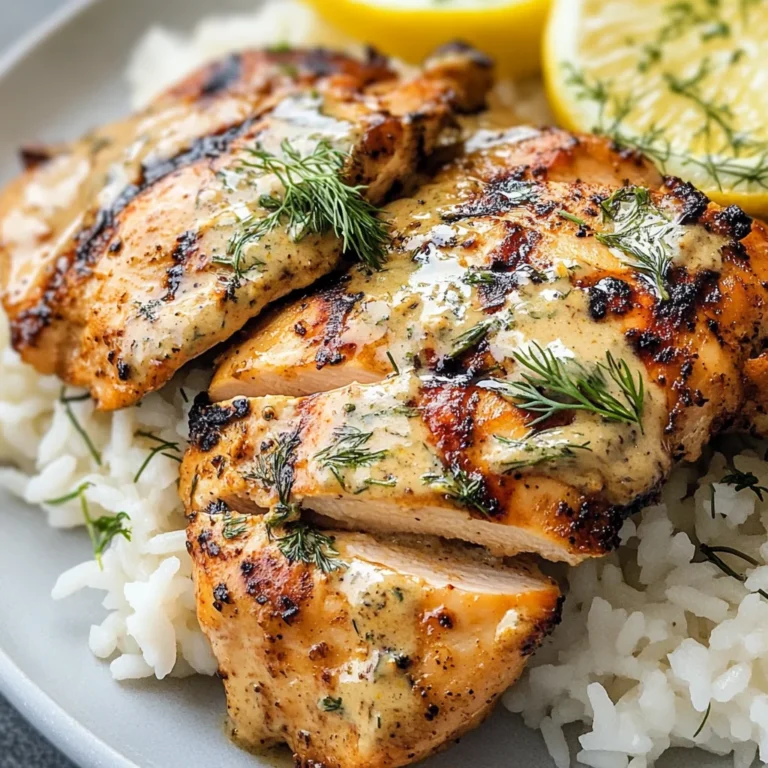 Grilled Tahini Chicken