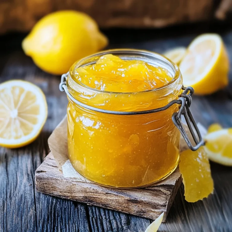 Italian Lemon Jam