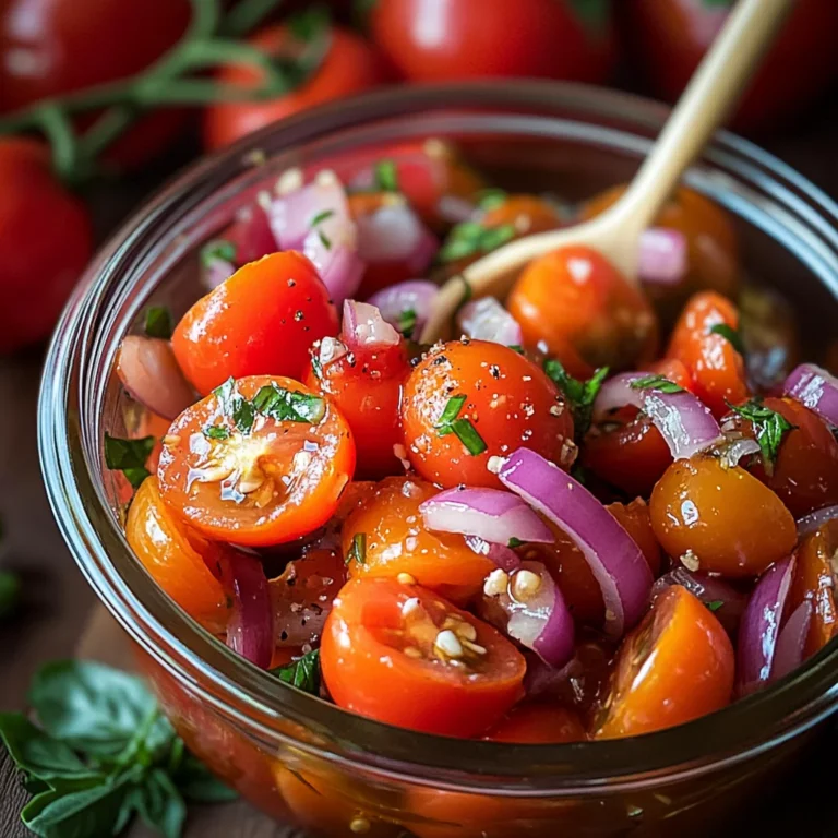 Marinated Cherry Tomatoes