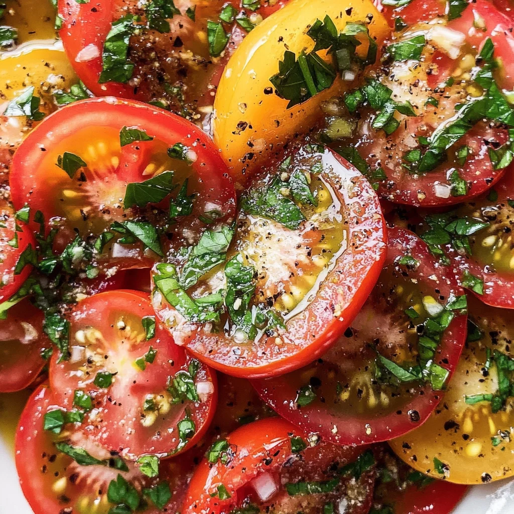 Marinated Tomatoes