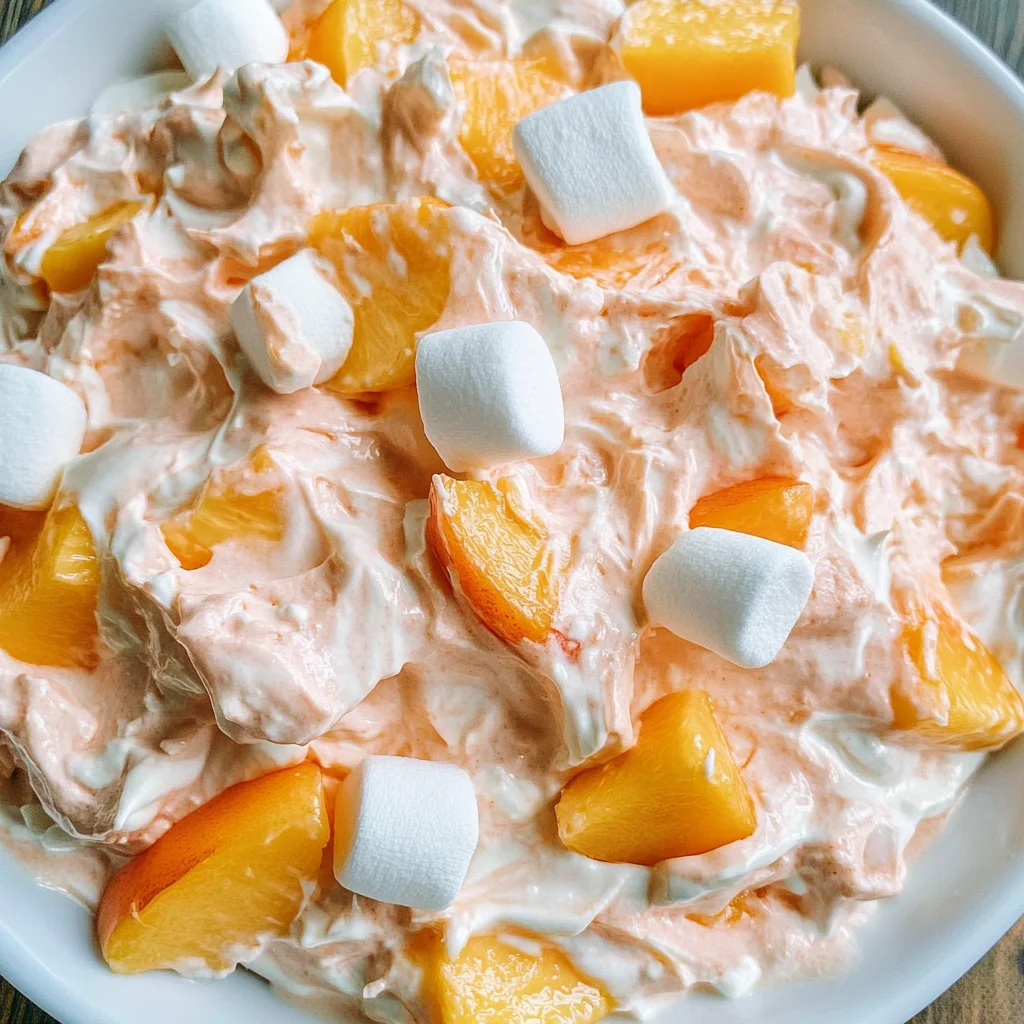 Millionaire Peach Salad Recipe