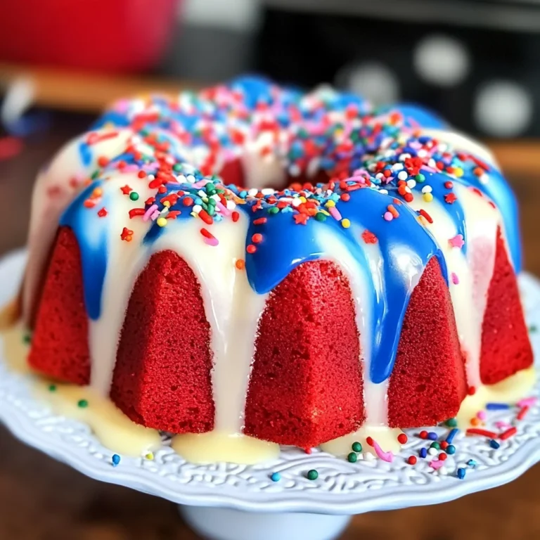 Patriotic Bundt Cake