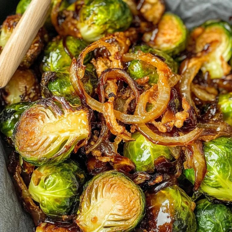 Red Lobster Copycat Brussel Sprouts {Air Fryer}