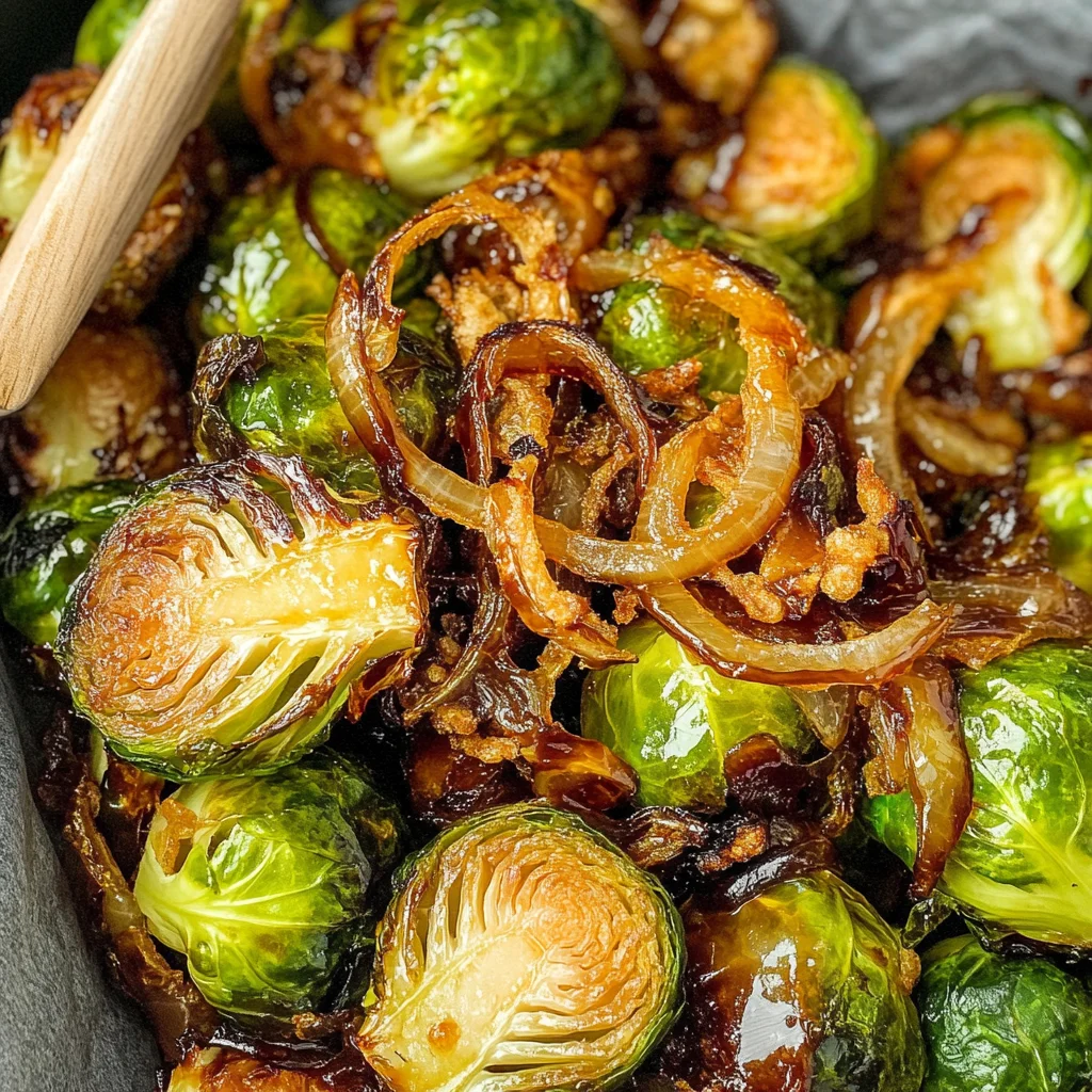 Red Lobster Copycat Brussel Sprouts {Air Fryer}