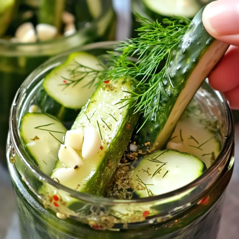Refrigerator Dill Pickles