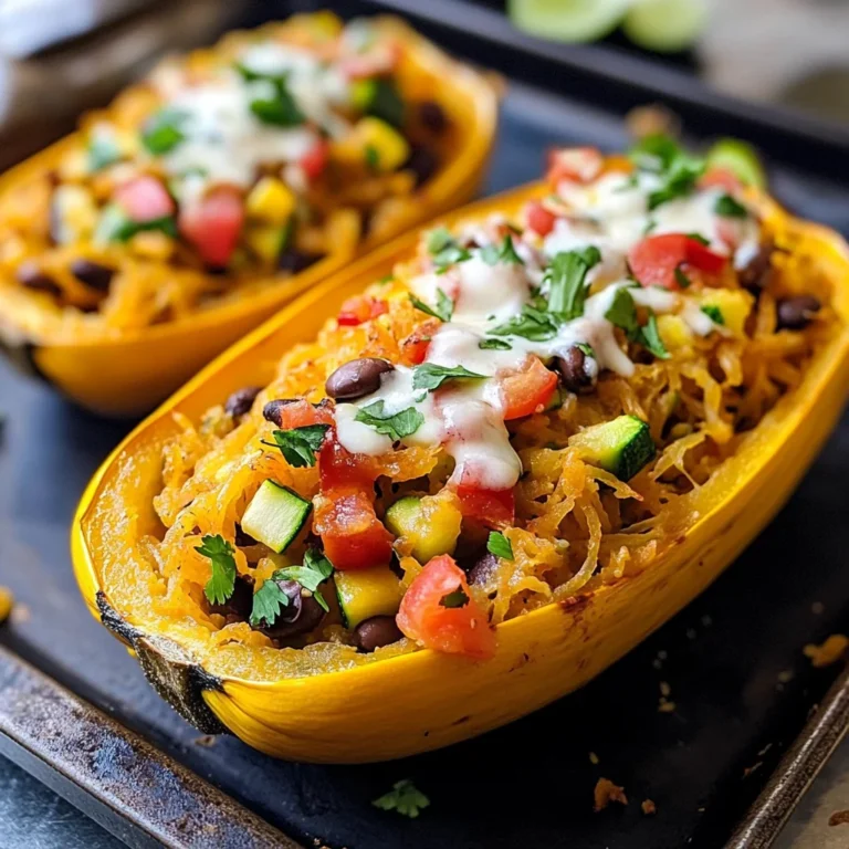 Spaghetti Squash Burrito Bowls