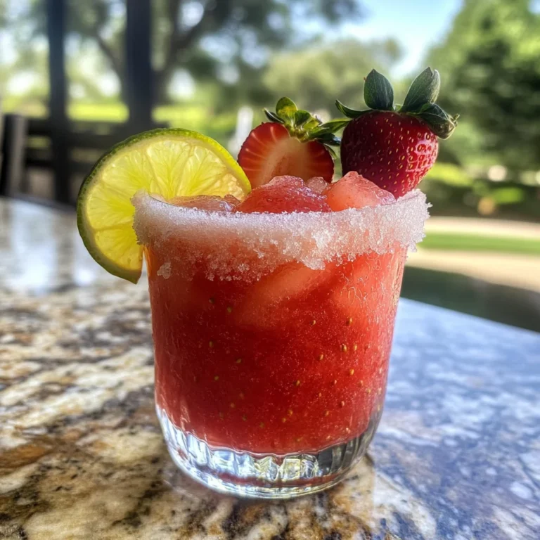 Strawberry Lemonade Margaritas