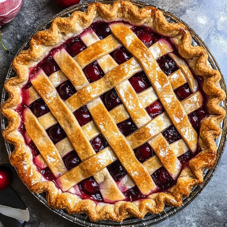 The BEST Cherry Pie