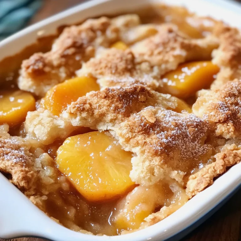 The Best Southern Peach Cobbler Recipe