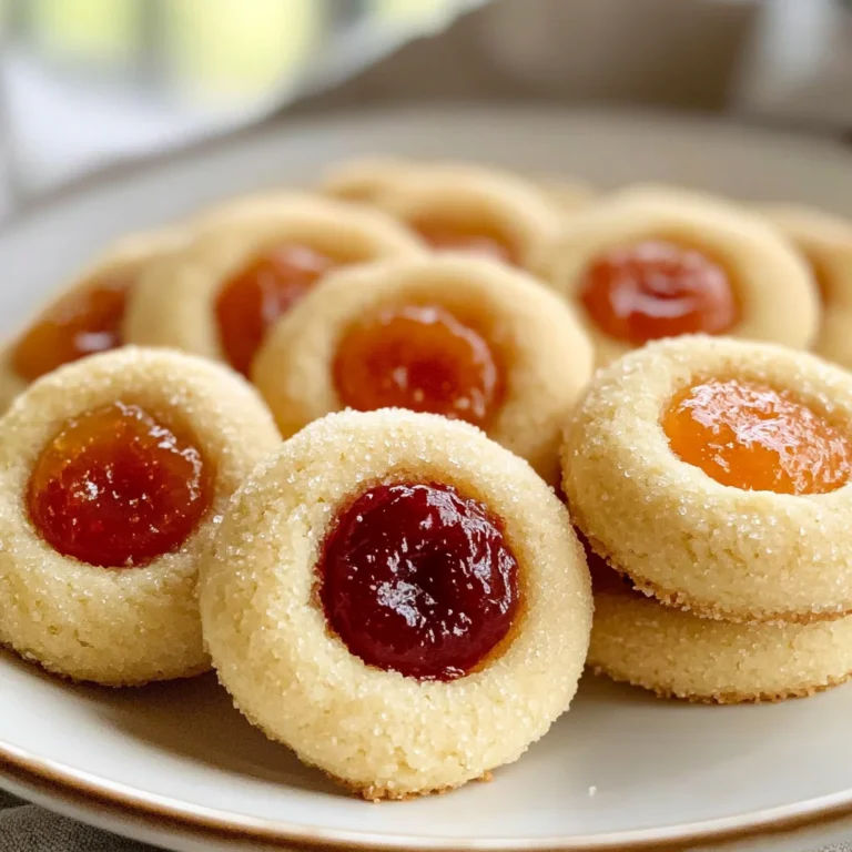 Thumbprint Cookies
