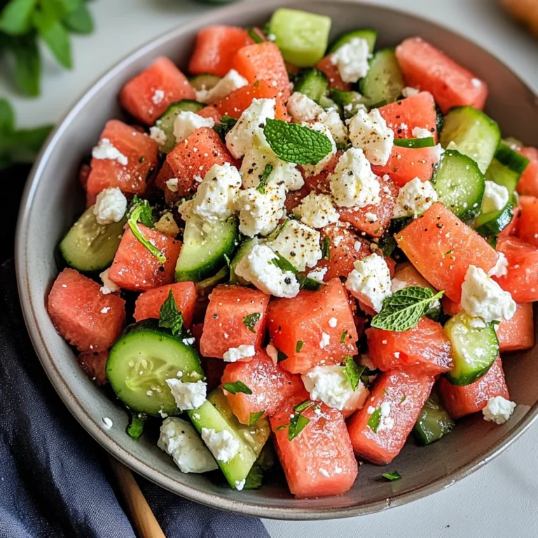 Watermelon Feta Salad