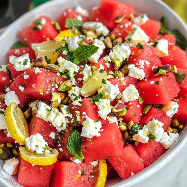 Watermelon Feta Salad