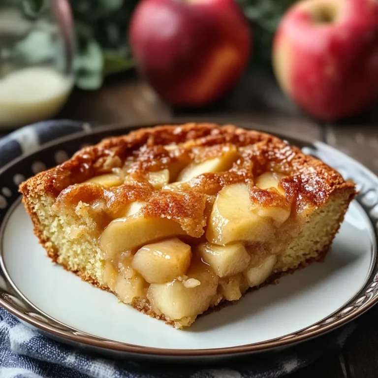 3 Ingredient Apple Cake