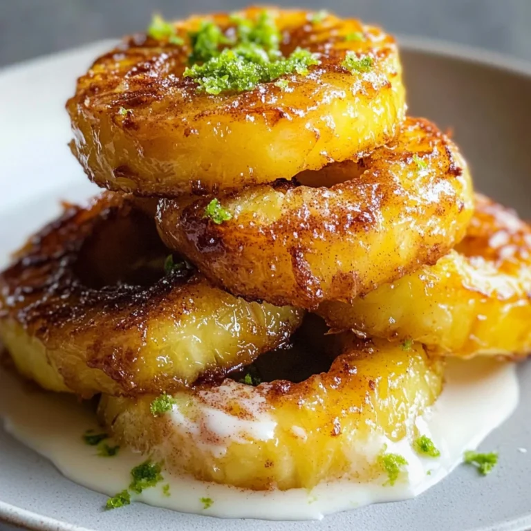 Air Fryer Caramelized Pineapple