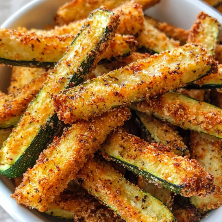 Air Fryer Zucchini Fries