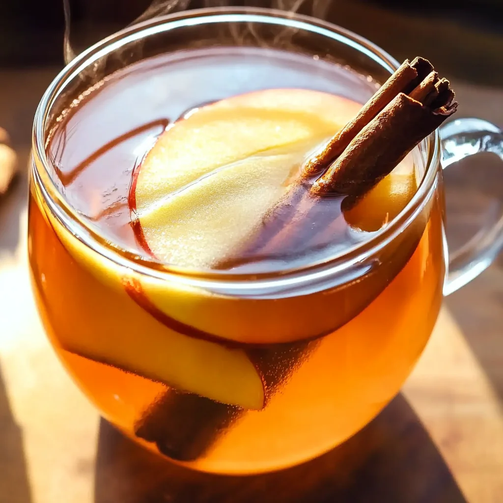 Apple Cinnamon Tea with Ginger