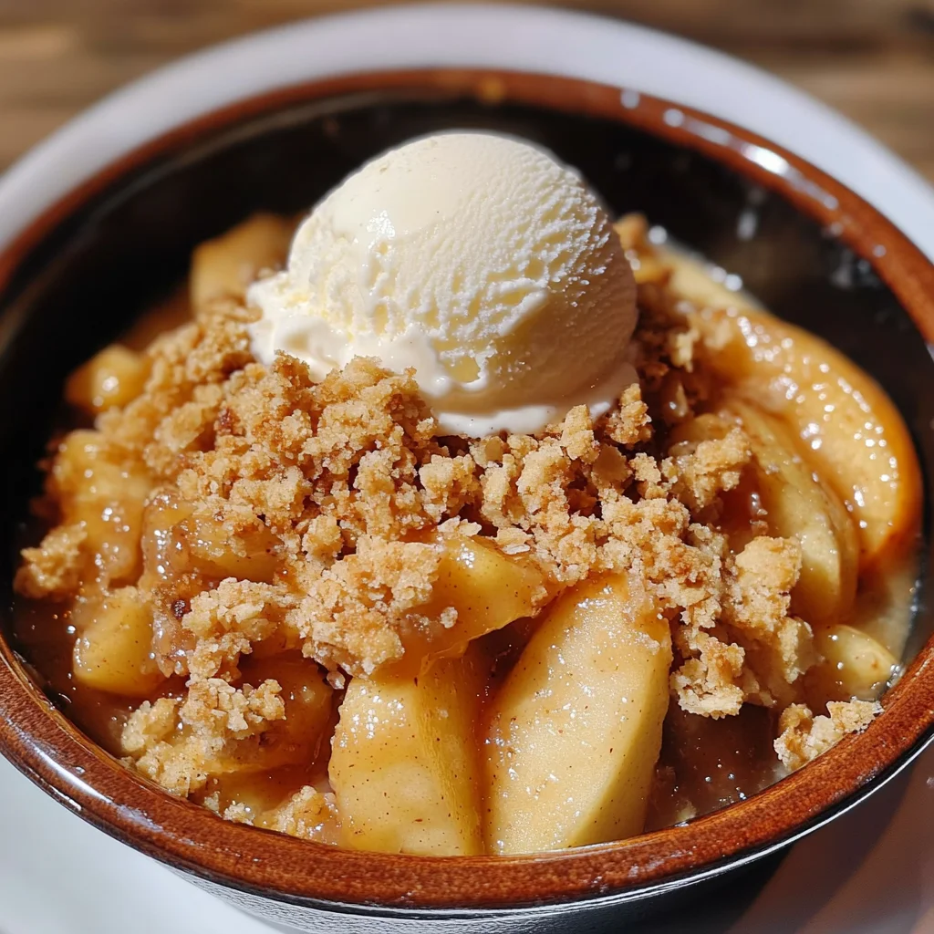 Apple Crumble (Single Serving)