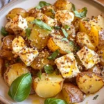 Baked Feta Potatoes