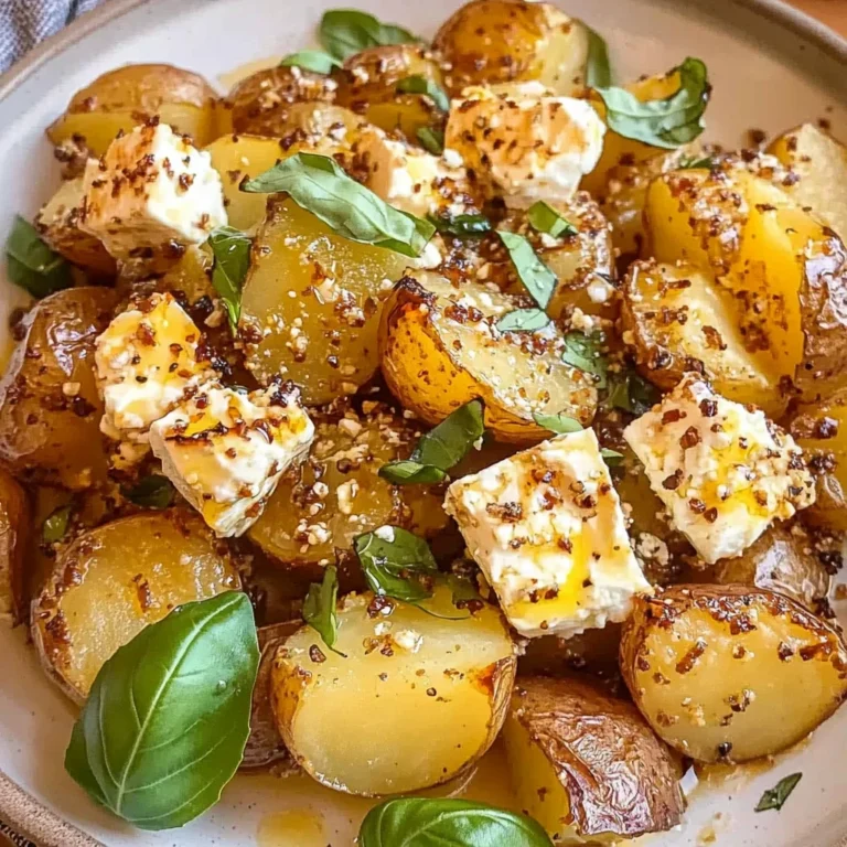 Baked Feta Potatoes