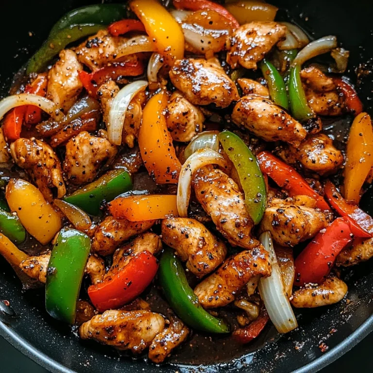 Black Pepper Chicken