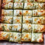 Cheesy Zucchini Breadsticks