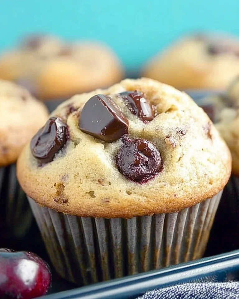 Cherry Chocolate Chunk Muffins