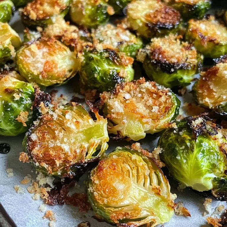 Crispy Smashed Brussels Sprouts